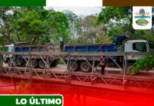 Habilitada la vía Arauquita–La Antioqueña tras prueba de carga exitosa en puente Caranal.