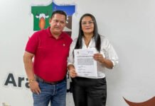 Posesión de la nueva Secretaria de Gobierno, Seguridad y Convivencia Ciudadana de Arauquita.