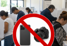 Se prohรญbe el uso de celulares y otros dispositivos en mesas de votaciรณn ยฟpor quรฉ? Aquรญ se lo contamos.